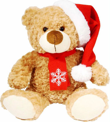 Picture of PLAYWRITE CHRISTMAS BAILEY BEAR HAT SCARF