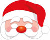 Picture of PLAYWRITE CHRISTMAS PARTY MASKS 12PC