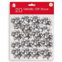 Picture of GIFTMAKER BOWS 20 SILVER