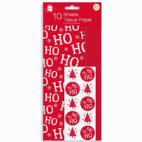 Picture of GIFTMAKER TISSUE PAPER HO HO HO