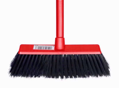 Picture of STARWASH RED BROOM WITH HANDLE SOFT