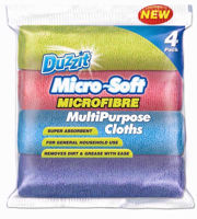 Picture of DUZZIT MICROFIBRE MULTIPURPOSE 4 CLOTHS