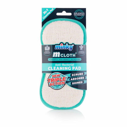 Picture of MINKY M CLOTH ANTIBAC PAD TRIPLE ACTION