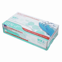 Picture of NITRILE GLOVES 100 BLUE POWDER FREE MEDIUM