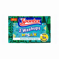 Picture of SPONTEX 2 WASHUPS MOSAIK SPONGE SCOURERS