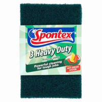 Picture of SPONTEX 3 HEAVY DUTY SCOURER PADS