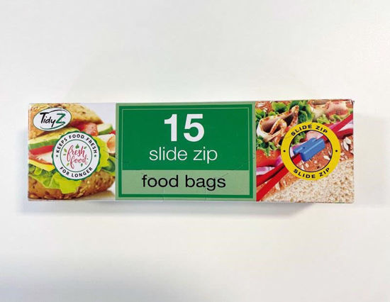 Picture of TIDYZ SANDWICH 15 BAGS SLIDE ZIP