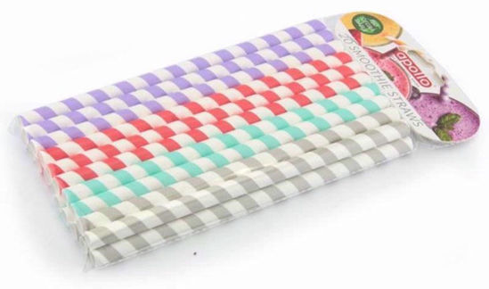 Picture of APOLLO PAPER SMOOTHIE 20 STRAWS