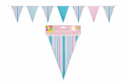 Picture of BELLO PAPER BUNTING STRIPE DESIGN 3M