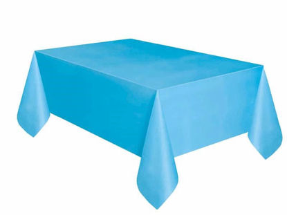 Picture of UNIQUE RECT BLUE TABLE COVER 54X108