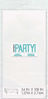 Picture of UNIQUE RECT WHITE TABLE COVER 54X108IN