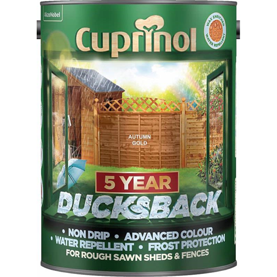 Picture of CUPRINOL DUCKSBACK AUTUMN GOLD 5L