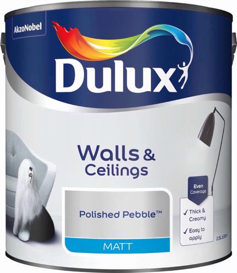 Picture of DULUX MATT POLISHED PEBBLE 2.5L