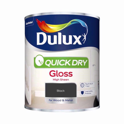 Picture of DULUX QD GLOSS BLACK 750ML