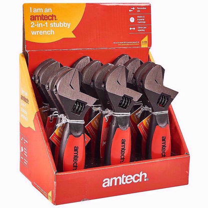 Picture of AMTECH WRENCH ADJUSTABLE STUBBY