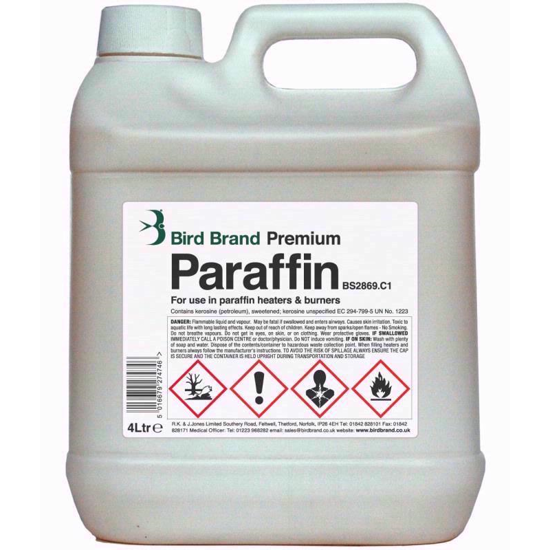 Picture of BIRDBRAND PREMIUM PARAFFIN 4LT EACH