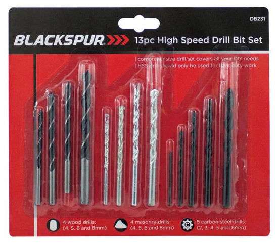 Picture of BLACKSPUR 16PCE COMBI DRILL BIT SET