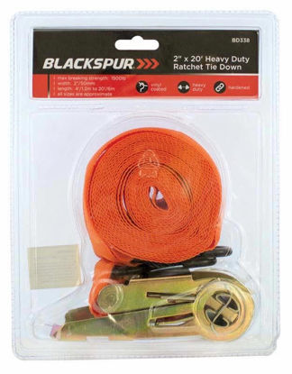 Picture of BLACKSPUR 2 X 20 RATCHET TIE DOWN