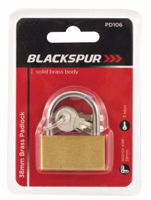 Picture of BLACKSPUR 40MM BRASS PADLOCK