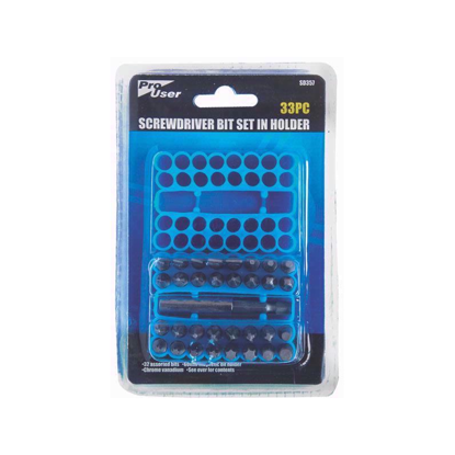 Picture of PRO USER 33PC SCREWDRIVER BIT SET