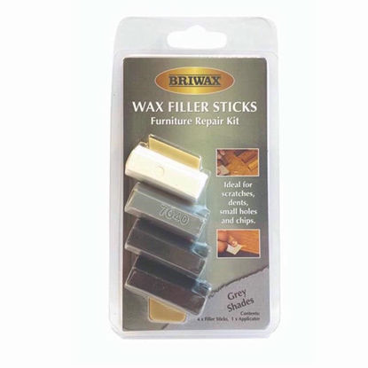 Picture of BRIWAX WAX FILLER STICKS GREY