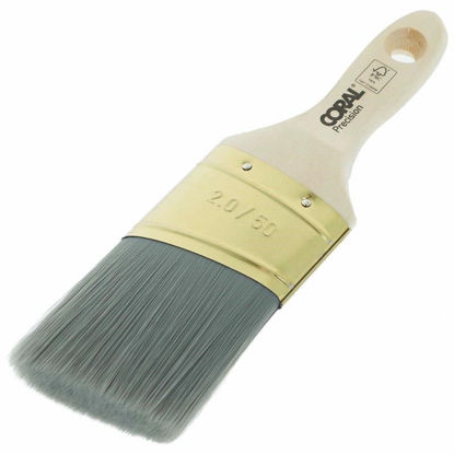 Picture of CORAL PRECISION ANGLED OVAL STUBBY BRUSH 2 IN