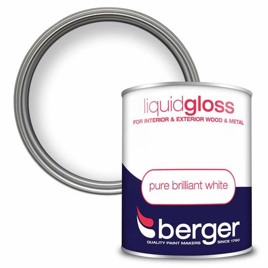 Picture of BERGER LIQUID GLOSS 750ML WHITE