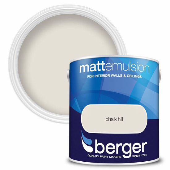 Picture of BERGER MATT EMULSION CHALK HILL 2.5L