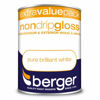 Picture of BERGER NON DRIP GLOSS WHITE 1.25 LTR(SPECIAL