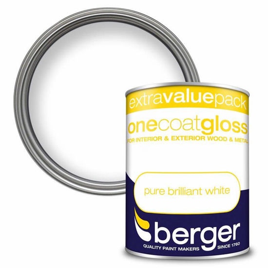 Picture of BERGER ONE COAT GLOSS 1.25 LITRE(SPECIAL)