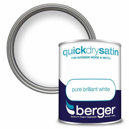 Picture of BERGER QUICK DRY SATIN 750ML WHITE