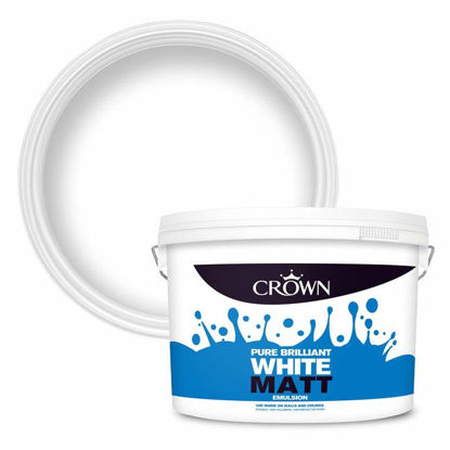 Picture of CROWN MATT EMULTION WHITE 10 LITRE