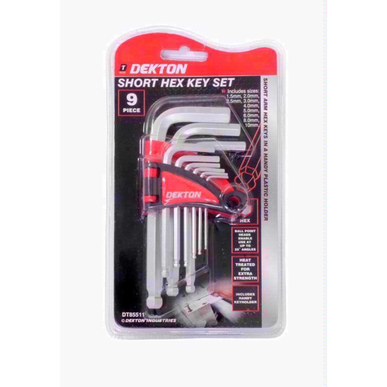 Picture of DEKTON BALL END HEX KEY SET 9PC