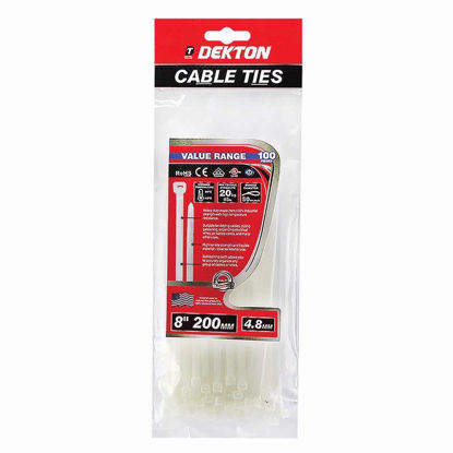 Picture of DEKTON CABLE TIES 100PCS