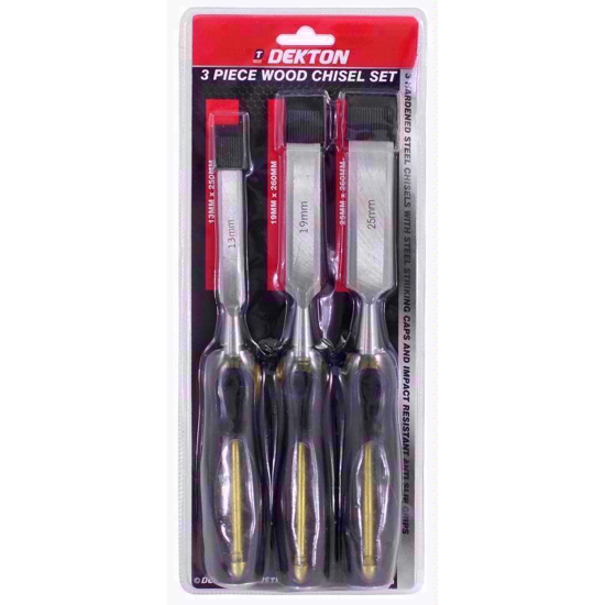 Picture of DEKTON CHISEL WOOD SET 3PC