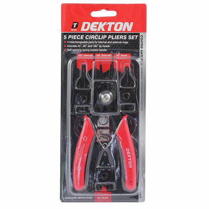 Picture of DEKTON CIRCLIP PLIERS 5PC SET