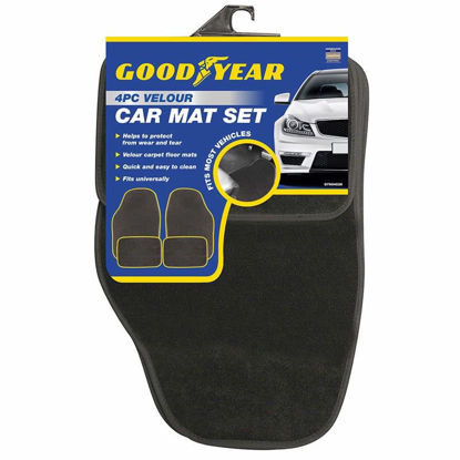 Picture of GOODYEAR CAR MAT 4PC SET