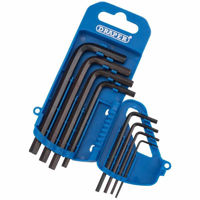 Picture of DRAPER HEXAGON KEY SET METRIC 8PC