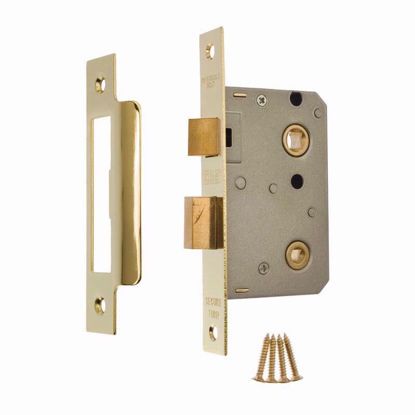 Picture of ERA BATHROOM SASHLOCK 2.1/2 INCH BRASS