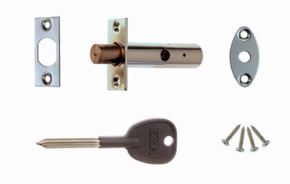 Picture of ERA DOOR SECURITY BOLT SATIN