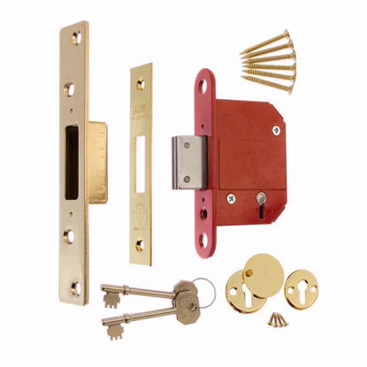 Picture of ERA FORTRESS DEADLOCK 2.1/2 INCH BRASS