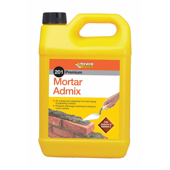 Picture of EVERBUILD 201 MORTAR ADMIX 5L