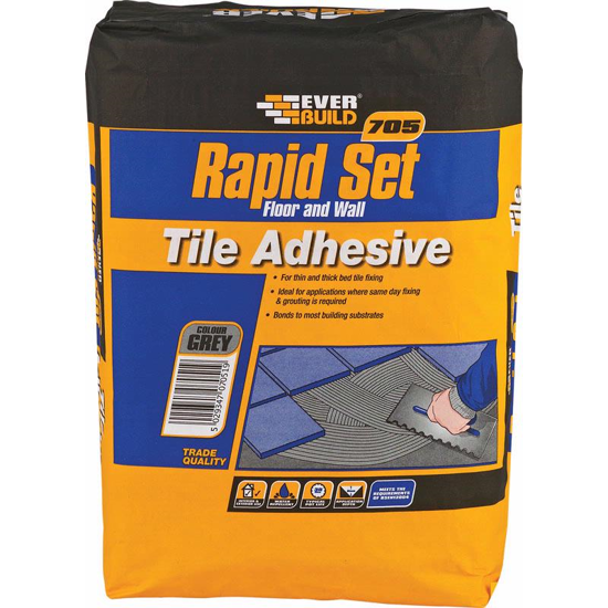 Picture of EVERBUILD 705 RAPID SET TILE MOR 20KG