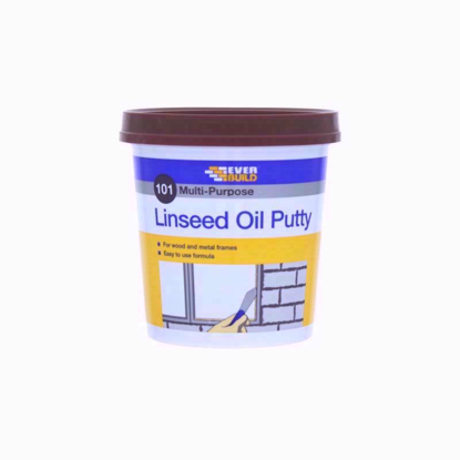Picture of EVERBUILD PURPOSE PUTTY BROWN 1KG