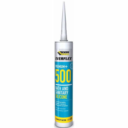 Picture of EVERBUILD SILICONE 500 MANHATTAN 295ML