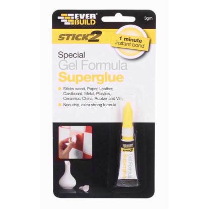 Picture of EVERBUILD SUPER GLUE GEL 3GM