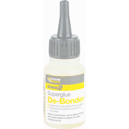 Picture of EVERBUILD SUPERGLUE DE-BONDER 20ML