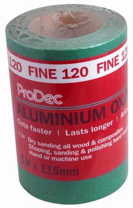 Picture of PRODEC ALUMINUIM OXIDE 120 GRIT 5MX115MM