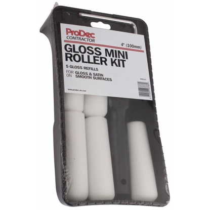 Picture of PRODEC GLOSS MINI ROLLER 4 INCH 5PC