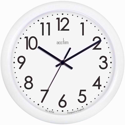 Picture of ACCTIM ABINGDON WALL CLOCK WHITE